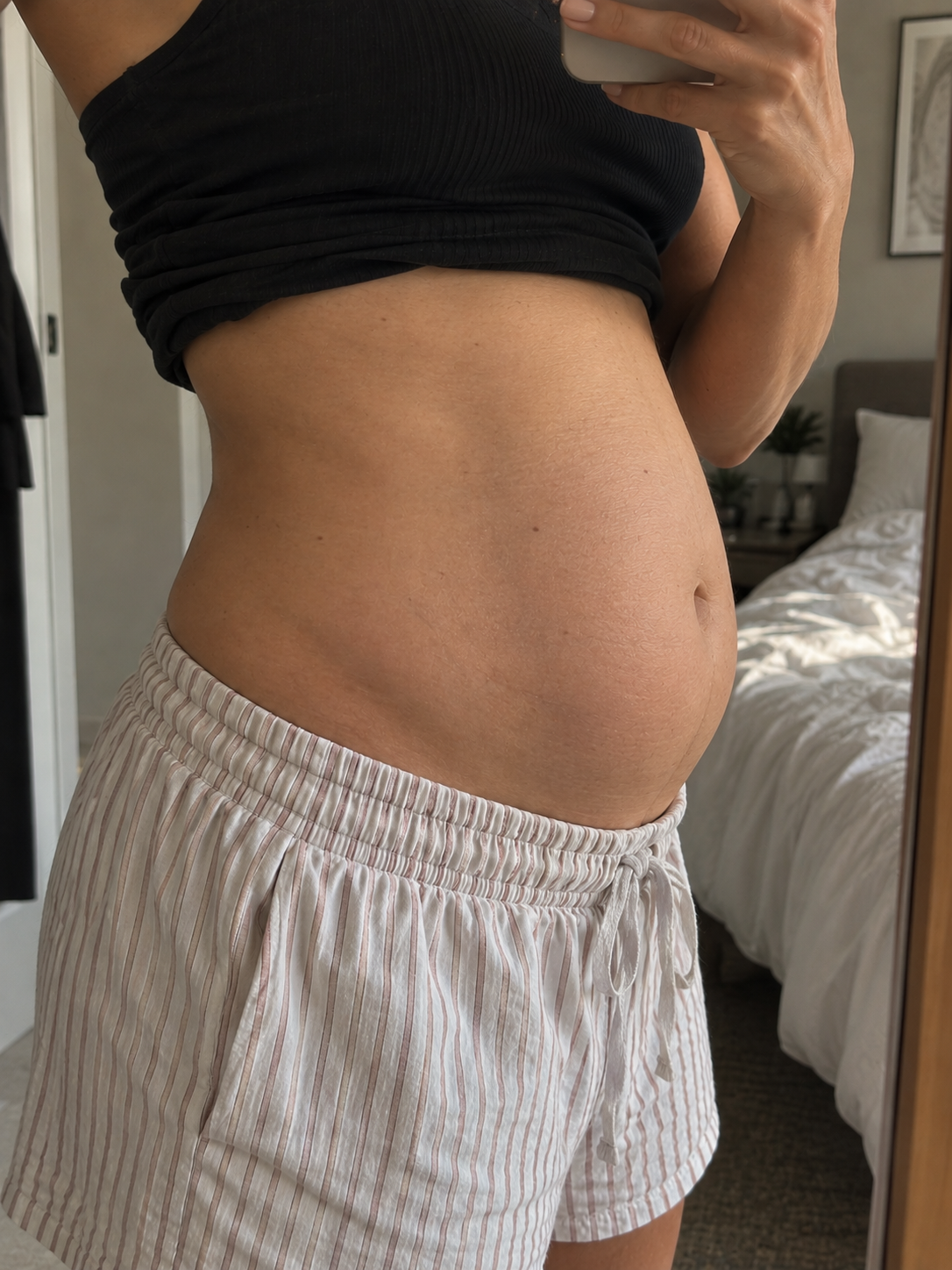 Before: end-of-day bloat and discomfort